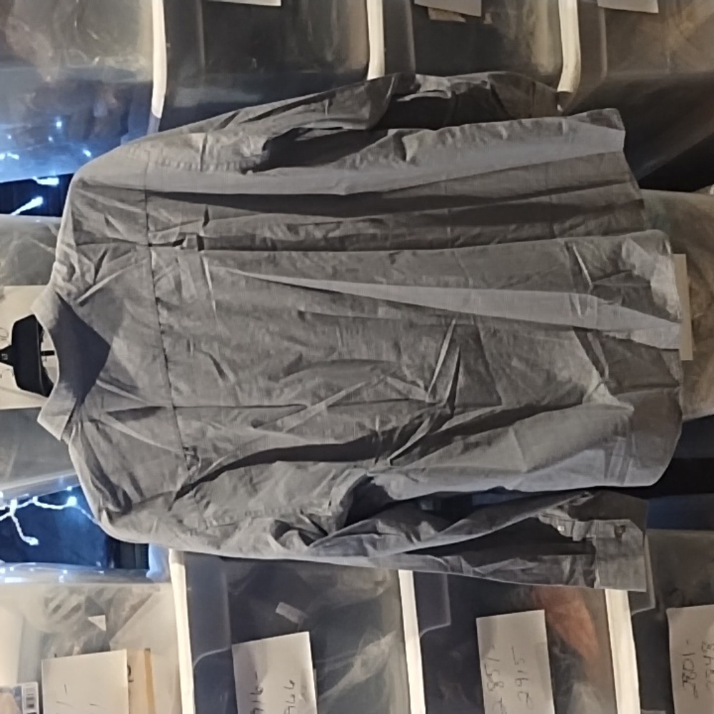 Van Heusen Gray Slim Fit Shirt - Picture 2 of 3